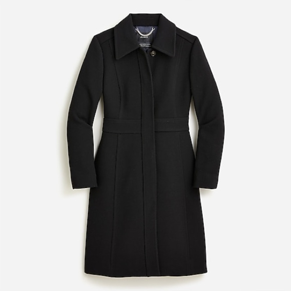 J Crew BLUE New lady day topcoat in Italian double-cloth wool
Item BM964
